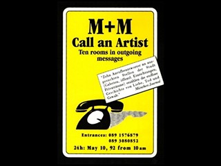 M+M »Call an Artist«