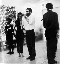 Allan Kaprow «18 Happenings in 6 Parts» | The artist during the performance