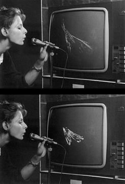Nam June Paik «tv with microphone» | TV mit Mikro
